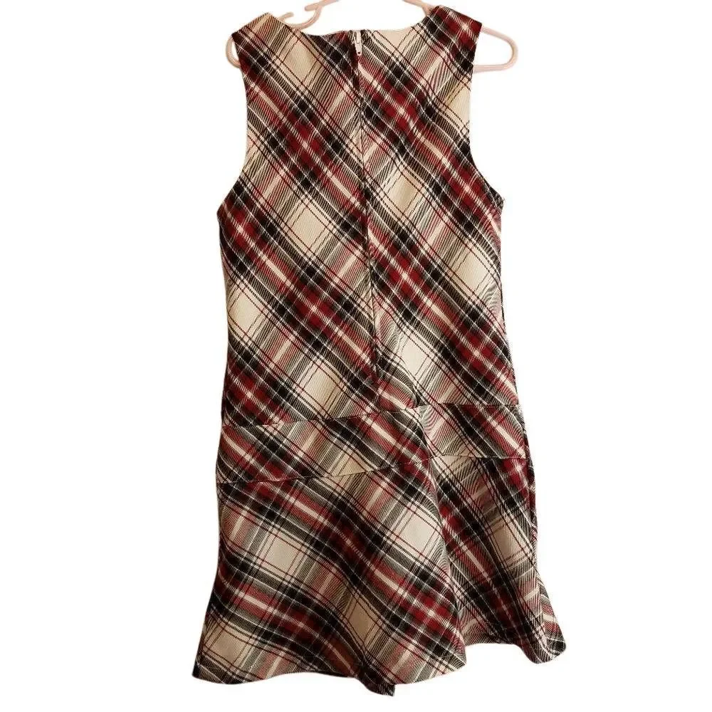 Children's Place plaid dress 6X/7